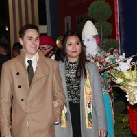 Louis Ducruet y Marie Chevallier en el Festival de Circo de Monte-Carlo 2018