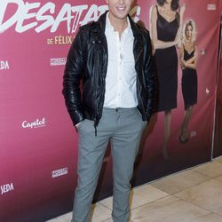 Omar Suárez en el estreno de la obra teatral 'Desatadas'