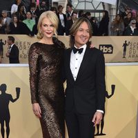 Nicole Kidman y Keith Urban en la alfombra roja de los SAG 2018