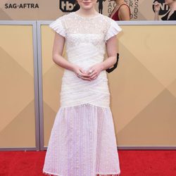 Sadie Sink en la alfombra roja de los SAG 2018