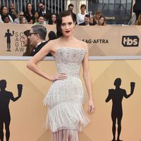 Allison Williams en la alfombra roja de los SAG 2018