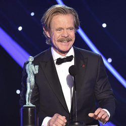 William H. Macy recogiendo su galardón en la gala de los SAG 2018