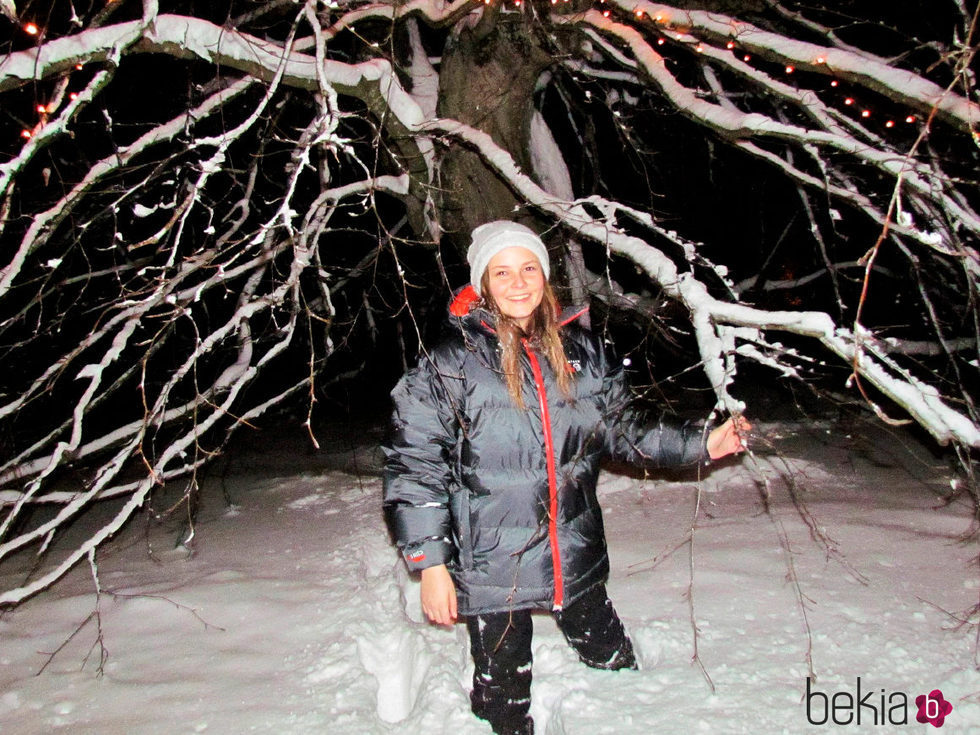 Ingrid de Noruega celebra su 14 cumpleaños en la nieve