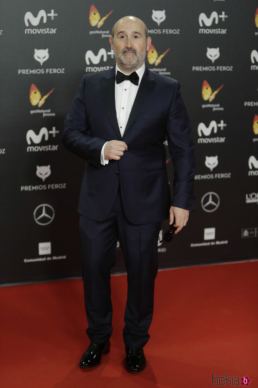 Javier Cámara en la alfombra roja de los Premios Feroz 2018