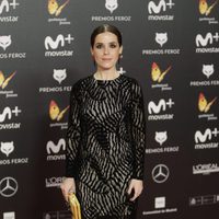 Nuria Gago en la alfombra roja de los Premios Feroz 2018