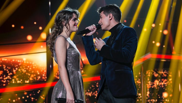 Alfred y Amaia en el dúo de la gala 12 de 'OT 2017'