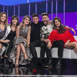 Los concursantes de 'OT 2017' durante la gala 12