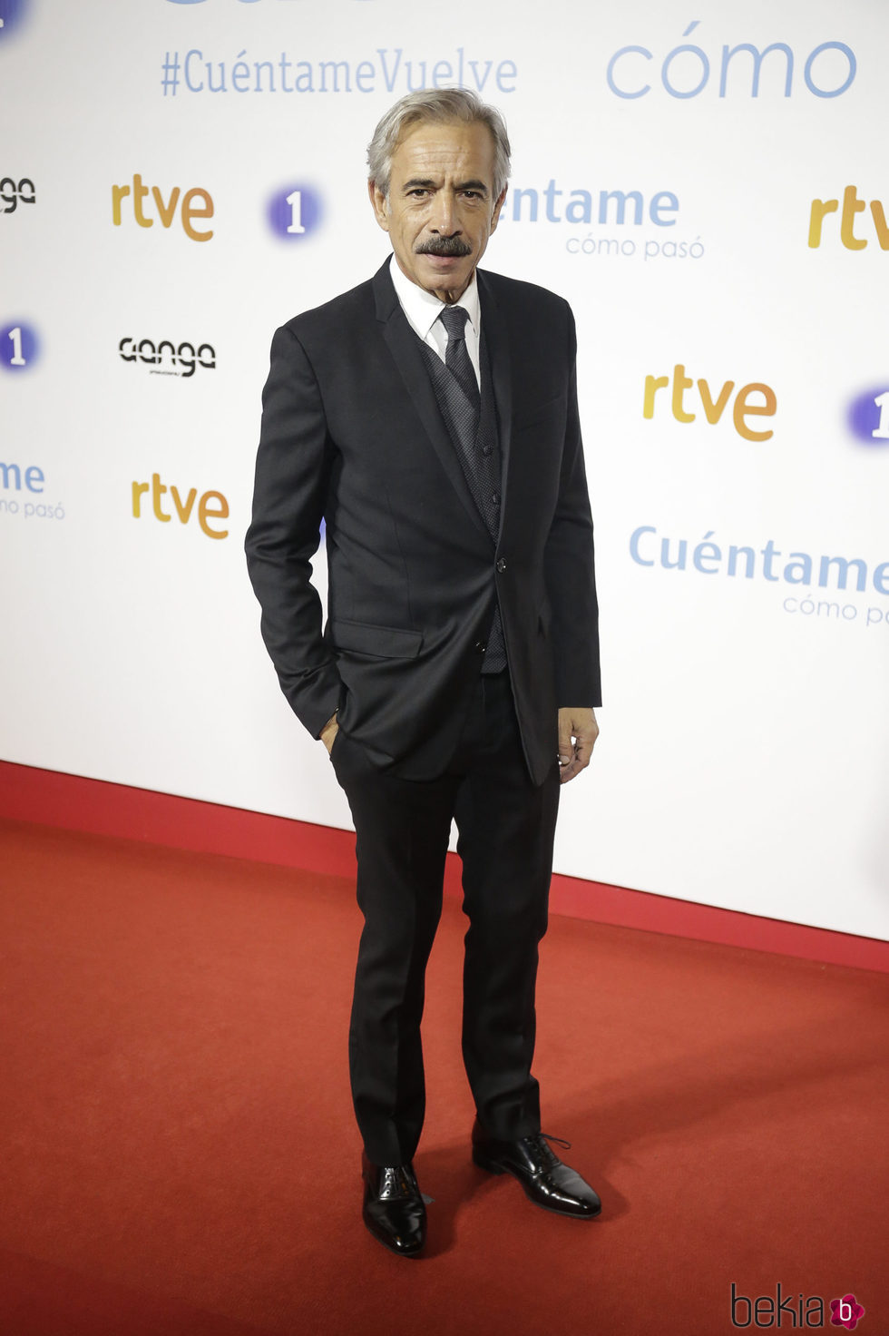 Imanol Arias en la premier de la 19 temporada de 'Cuéntame'