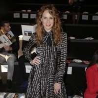 María Castro en el desfile de Roberto Verino en la Madrid Fashion Week otoño/invierno 2018/2019