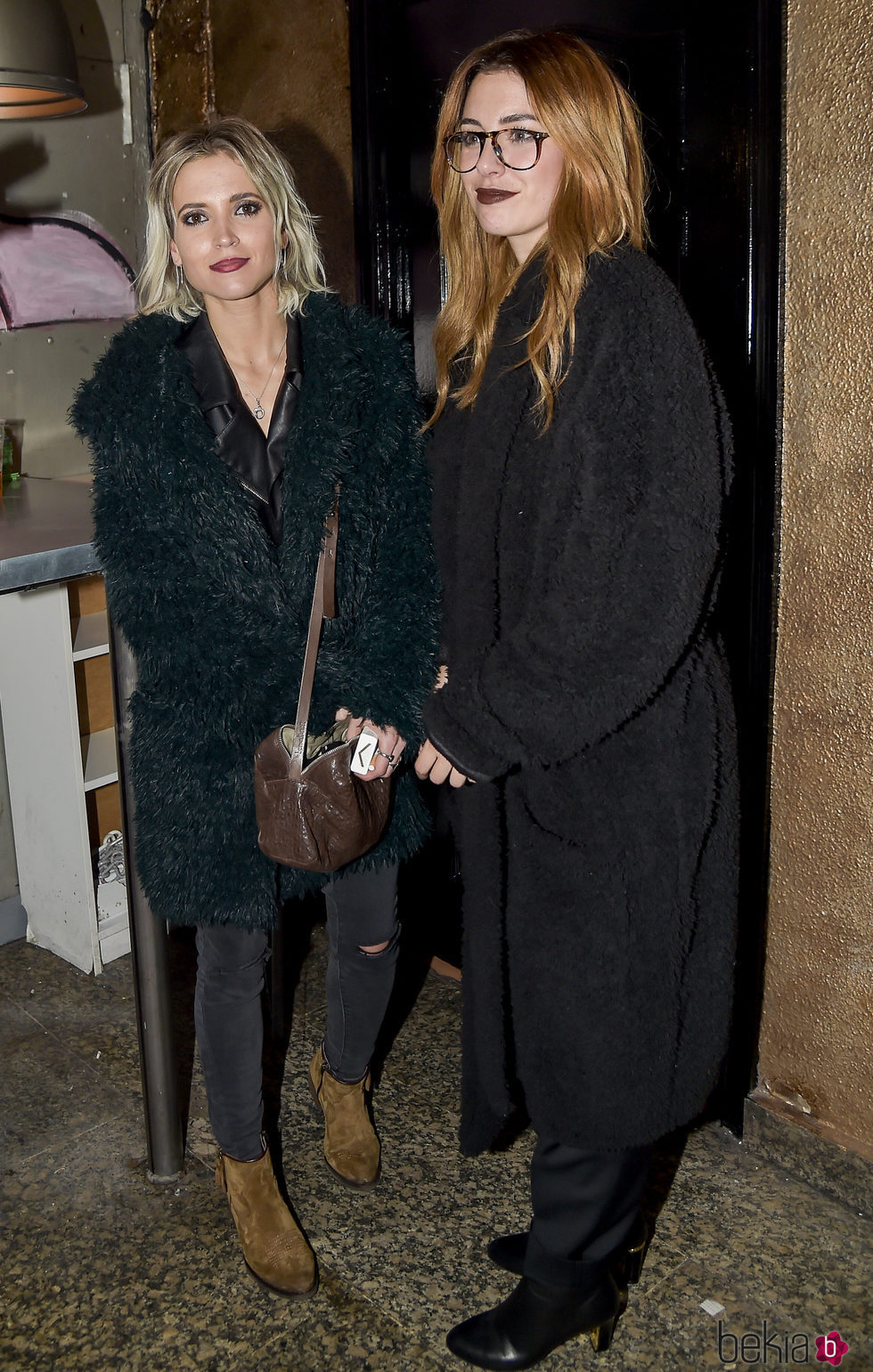 Ana Fernández y Blanca Suárez en el concierto de Marlon en Madrid