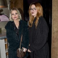 Ana Fernández y Blanca Suárez en el concierto de Marlon en Madrid