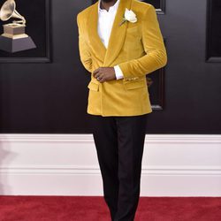 Ne-Yo en la alfombra roja de los Premios Grammy 2018