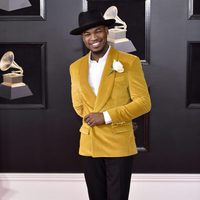 Ne-Yo en la alfombra roja de los Premios Grammy 2018