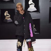 Jaden Smith en la alfombra roja de los Premios Grammy 2018