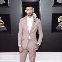 Zayn Malik en la alfombra roja de los Premios Grammy 2018