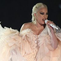 Lady Gaga durante su actuación en los Premios Grammy 2018