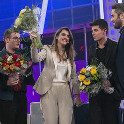 Alfred y Amaia al ser elegidos como representantes de España en Eurovisión en 'OT 2017'