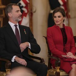 Los Reyes Felipe y Letizia en la entrega del Toisón de Oro a la Princesa Leonor