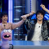 Javier Calvo y Javier Ambrossi en 'El Hormiguero'