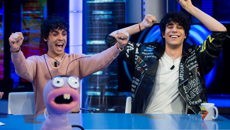 Javier Calvo y Javier Ambrossi en 'El Hormiguero'