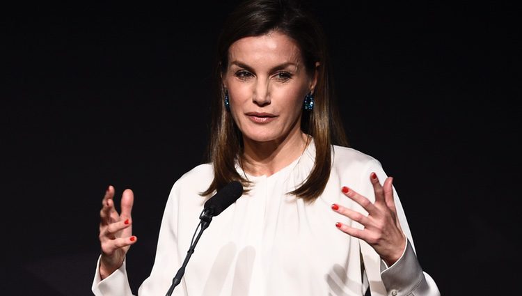 La Reina Letizia en su intervención en el Foro contra el Cáncer 'Por un enfoque integral'