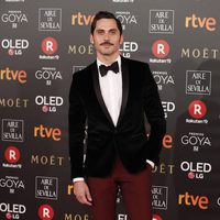 Paco León en la alfombra roja de los Premios Goya 2018