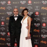 Luis Tosar y María Luisa Mayol en la alfombra roja de los Premios Goya 2018