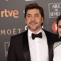 Penélope Cruz y Javier Bardem unidos en la alfombra roja de los Premios Goya 2018