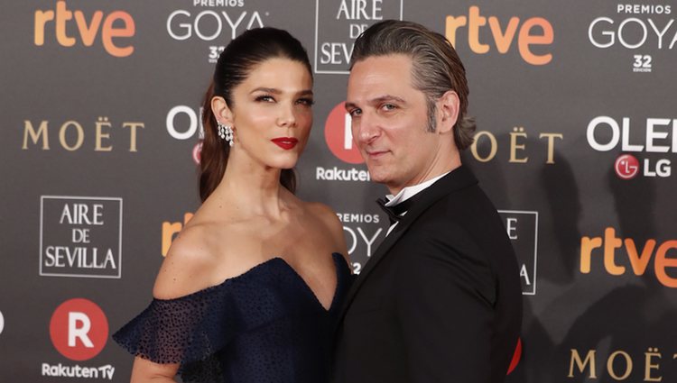 Ernesto Alterio y Juana Acosta en la alfombra roja de los Premios Goya 2018