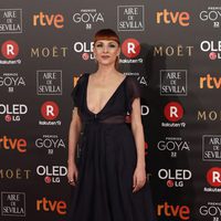 Najwa Nimri en la alfombra roja de los Premios Goya 2018