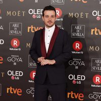 Fernando Tielve en la alfombra roja de los Premios Goya 2018