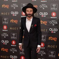 Miguel Conejo Leiva en la alfombra roja de los Premios Goya 2018