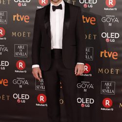 Javier Bardem en la alfombra roja de los Premios Goya 2018