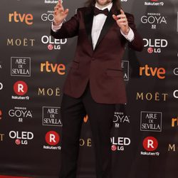 Santiago Segura en la alfombra roja de los Premios Goya 2018