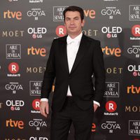 Arturo Valls en la alfombra roja de los Premios Goya 2018