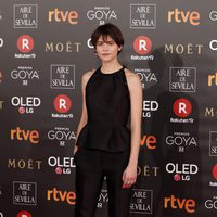 Alba Galocha en la alfombra roja de los Premios Goya 2018