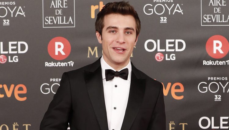 Pol Monen en la alfombra roja de los Premios Goya 2018