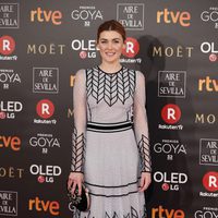 Marta Nieto en la alfombra roja de los Premios Goya 2018