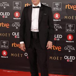 Jorge Sanz en la alfombra roja de los Premios Goya 2018