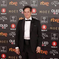 Jorge Sanz en la alfombra roja de los Premios Goya 2018