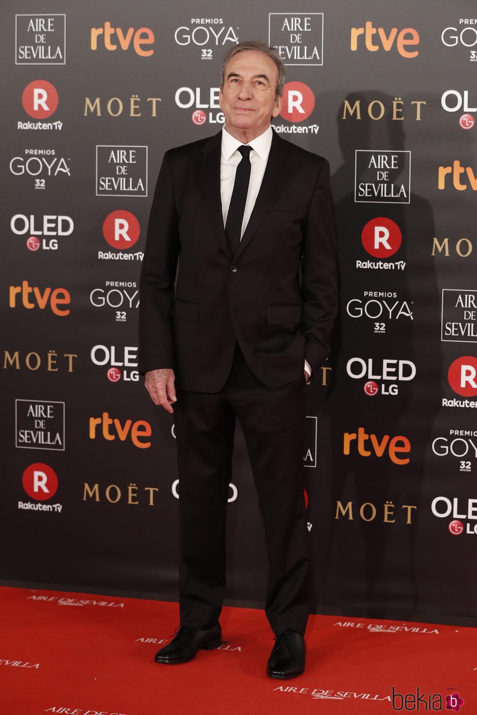 José Luis Perales en la alfombra roja de los Premios Goya 2018