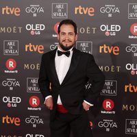 Juan Manuel Montilla en la alfombra roja de los Premios Goya 2018