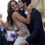 Macarena García y Javier Ambrossi en la premiere de 'La llamada' en el Festival de San Sebastián 2017