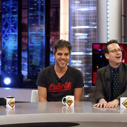 Ernesto Sevilla, Joaquín Reyes y Pablo Motos en 'El Hormiguero'