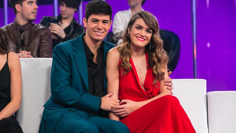 Alfred y Amaia durante la gala final de 'OT 2017'