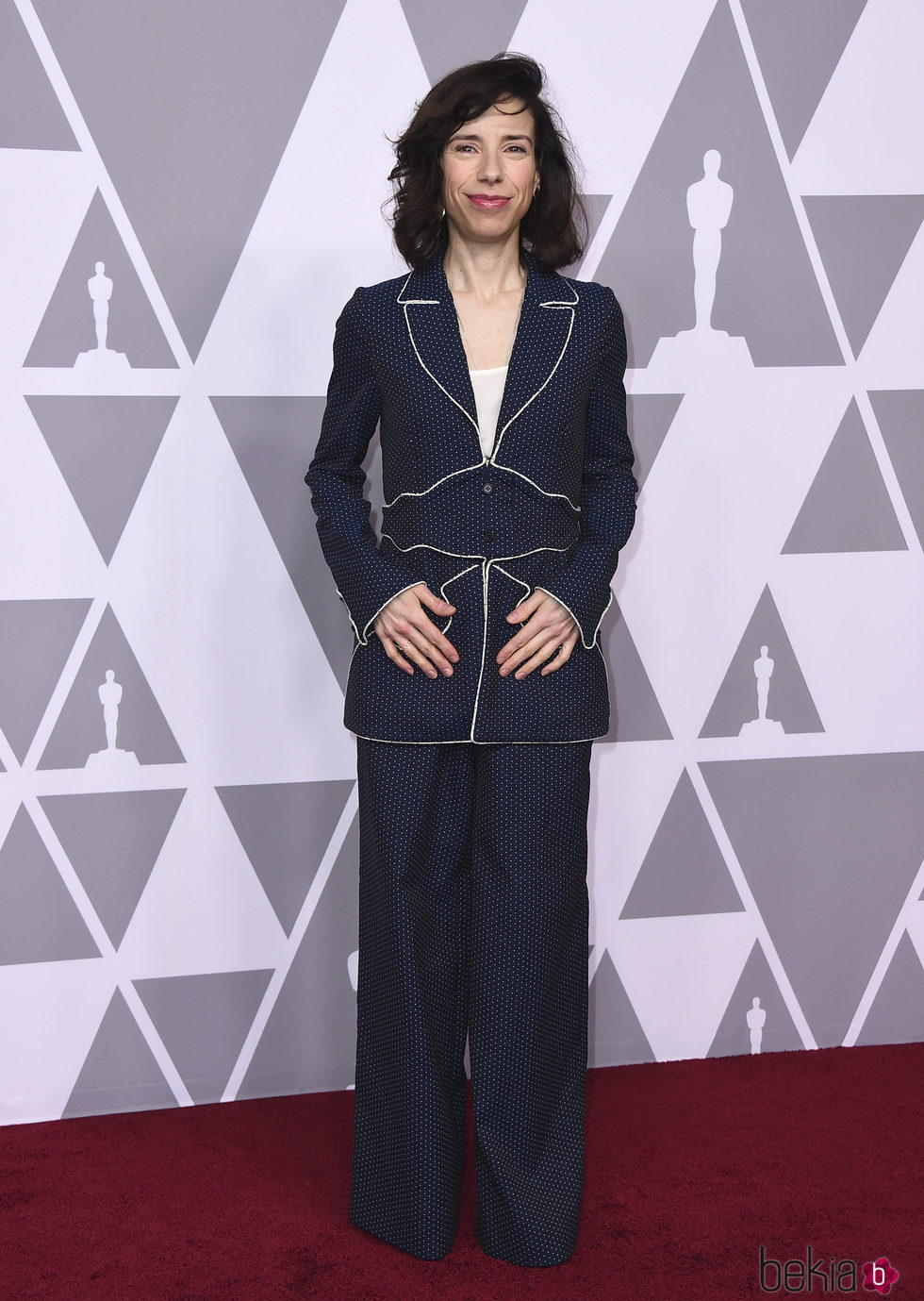 Sally Hawkins en el almuerzo de los nominados de los Premios Oscar 2018