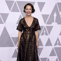 Laurie Metcalf en el almuerzo de los nominados de los Premios Oscar 2018