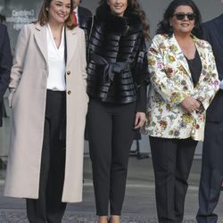 Toñi Moreno, Nuria Fergó y María del Monte en la Entrega de las Medallas de Oro al Mérito en las Bellas Artes 2016