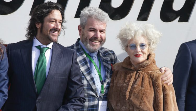 Rafael Amargo, Lorenzo Caprile y Magüi Mira en la Entrega de las Medallas de Oro al Mérito en las Bellas Artes 2016