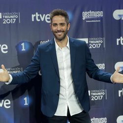 Roberto Leal en la rueda de prensa del final de 'OT 2017'